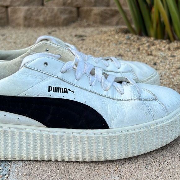 Puma Fenty x creeper white leather by Rihanna women’s size 12 - Picture 11 of 13